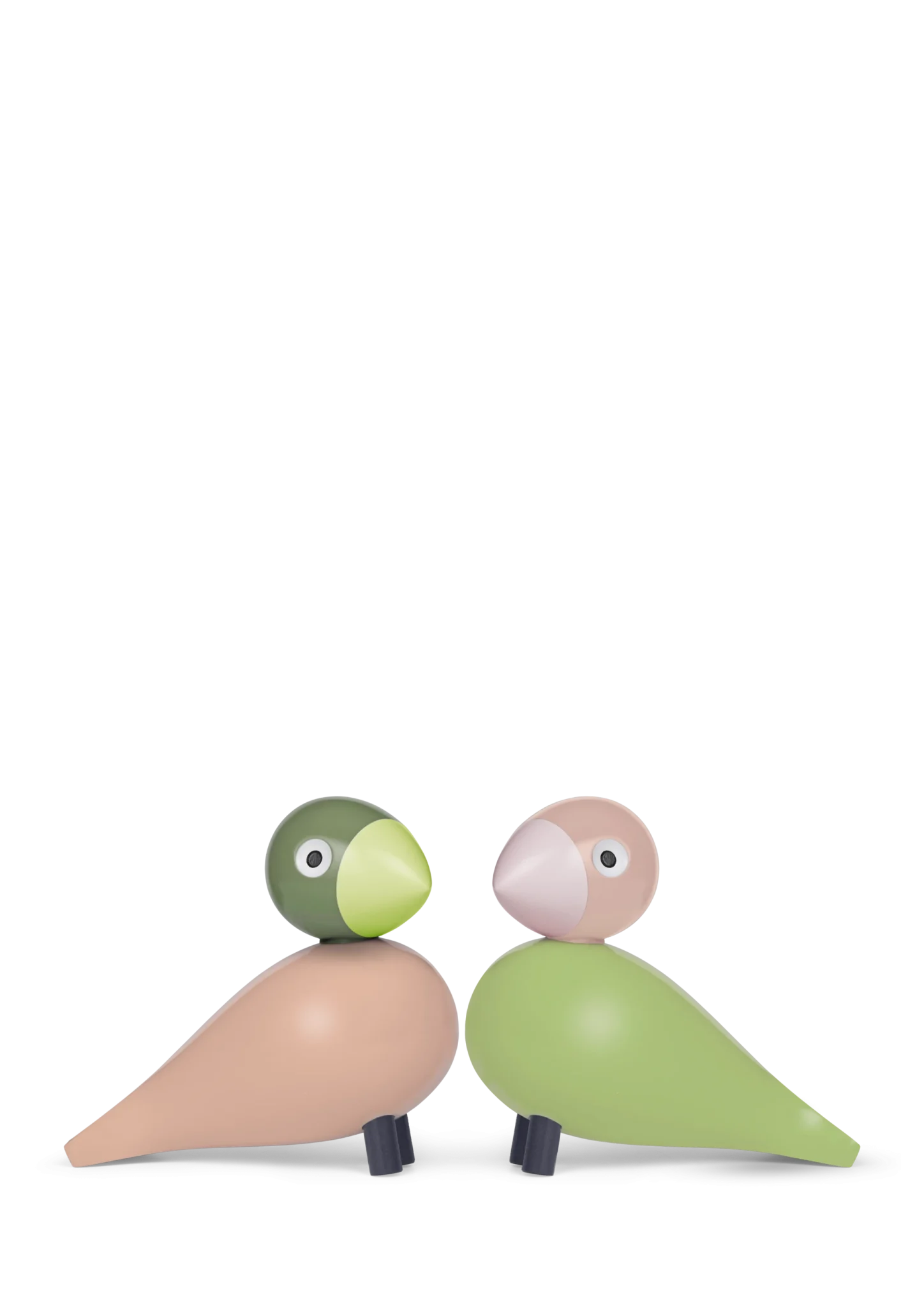 Kay-Bojesen-Birds-Turtelduer-Lys-groenRosa-39357-5FPFqGN